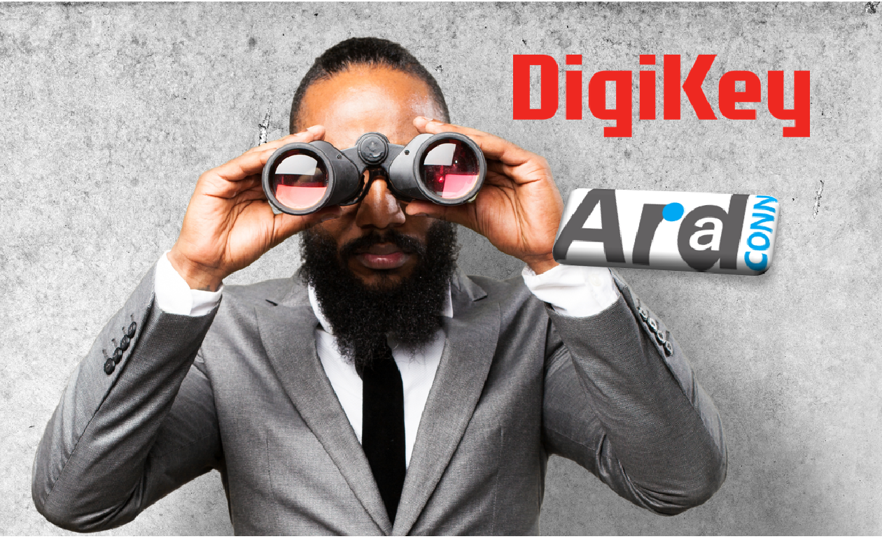 Temporary Solution for Locating Arad Connectivity Products on Regional DigiKey Websites