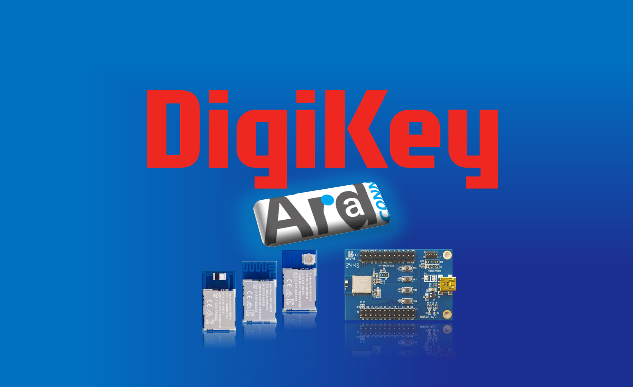 愛瑞德科技股份有限公司 MN52M 系列(nRF52 模組)藍牙模組已在 DigiKey 上架